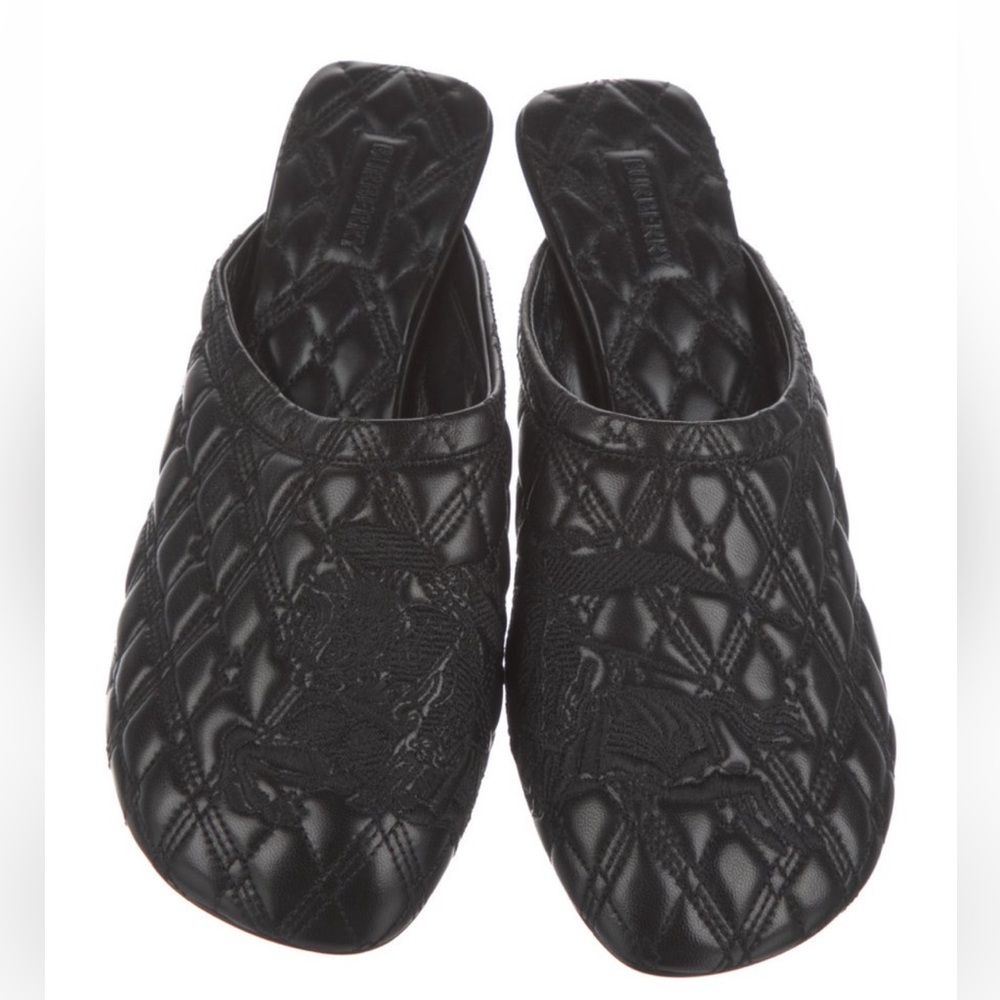 Burberry leather Mules - Picture 2 of 5